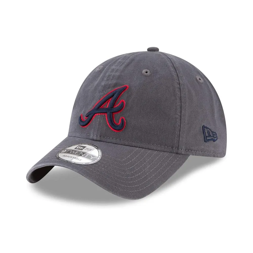 11591603 New_Era Gorros MLB 9Twenty Atlanta_Braves Dark_Grey/Navy/Red