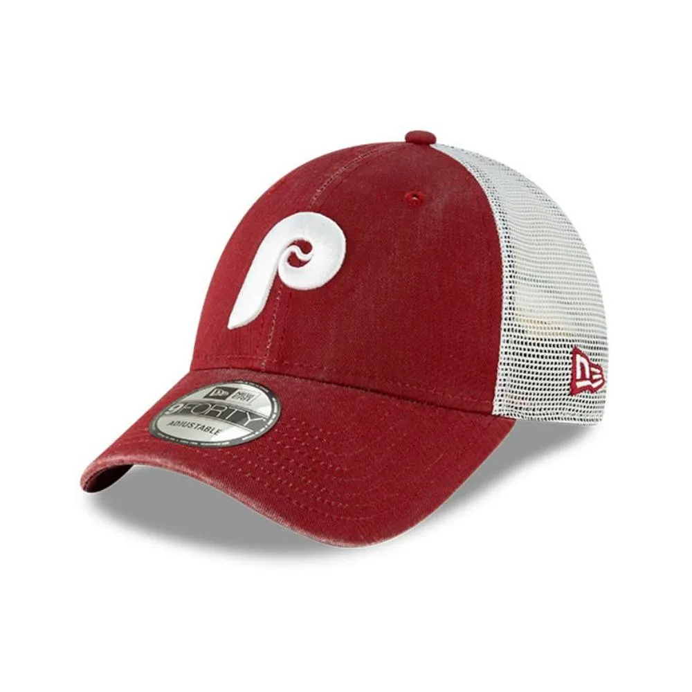 11946964 New_Era Gorros MLB 9Forty Philadelphia_Phillies Bordo/White