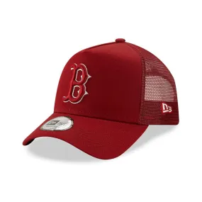 60284917 New_Era Gorros MLB 9Fort_Adjustable Boston_Red_Sox Dark_Red/White