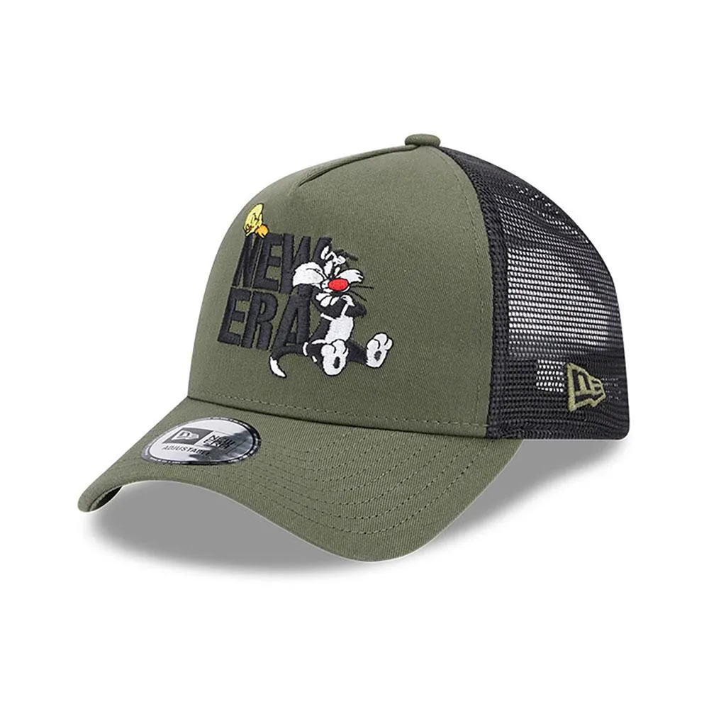 60364252 New_Era Gorros Enteretenimiento 9Forty_Snapback Looney_Tunes_Trucker_Cap Green/Black