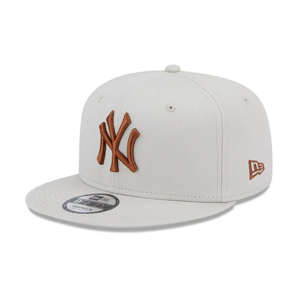 60364433 New_Era Gorros MLB New_York_Yankees 9Fifty_Snapback Light_Beige/Brown