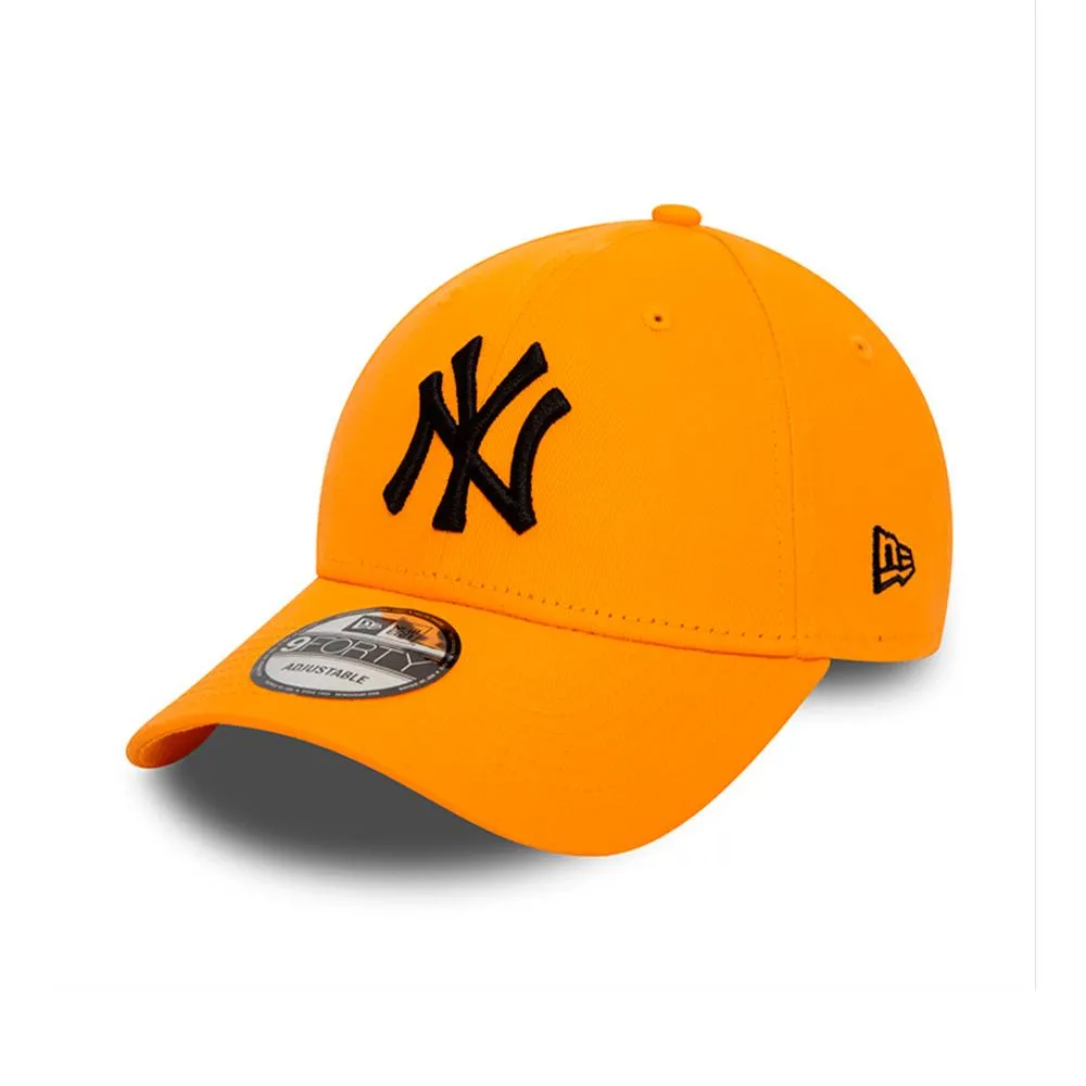 60435194 New_Era Gorros MLB 9Forty New_York_Yankees Bright_Orange/Black