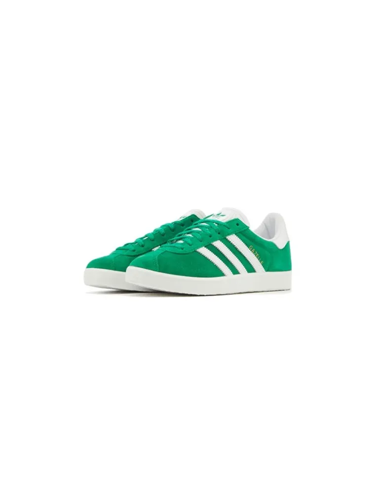 Adidas Gazelle Indoor - Green White Gold Metallic