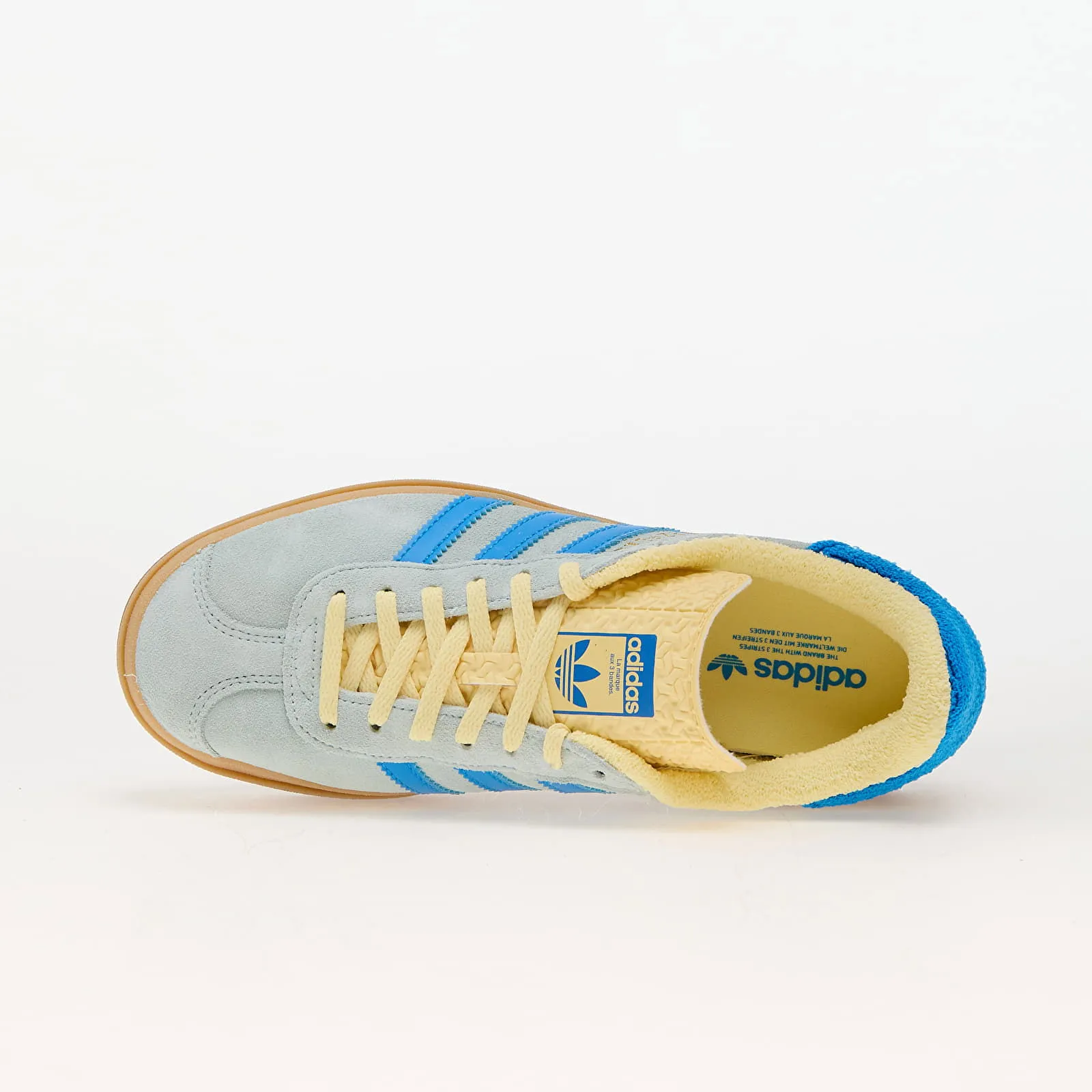 adidas Originals Gazelle Bold Almost Blue Yellow W