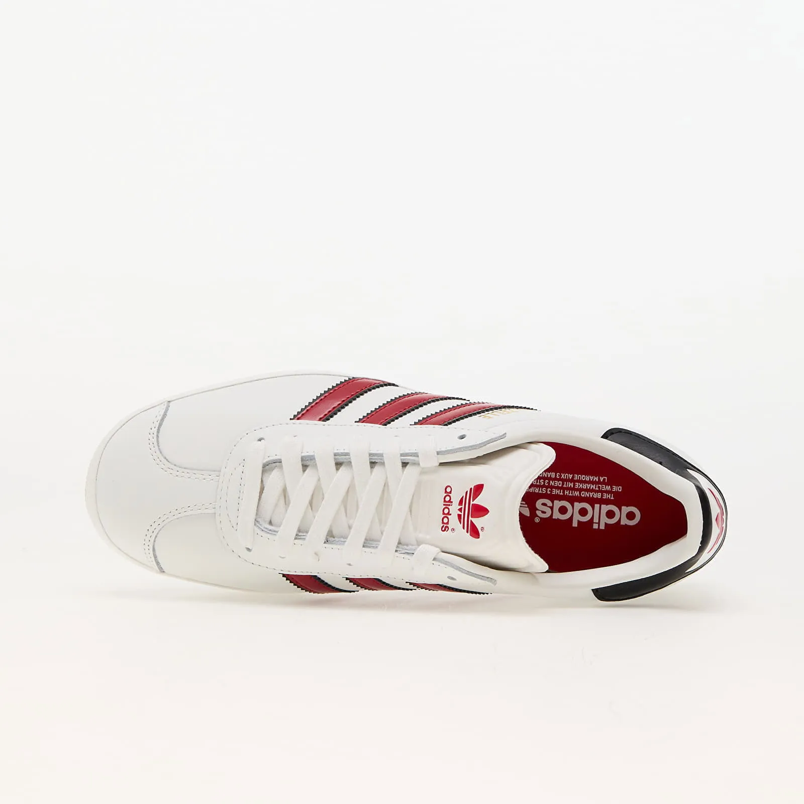 adidas Originals Gazelle Core White/ Better Scarlet/ Core Black