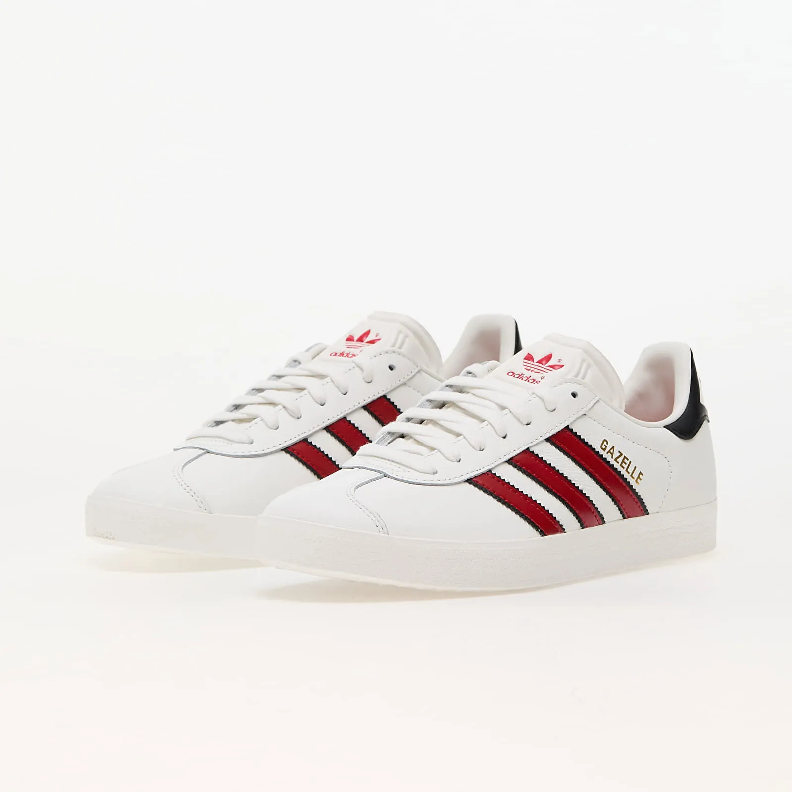 adidas Originals Gazelle Core White/ Better Scarlet/ Core Black