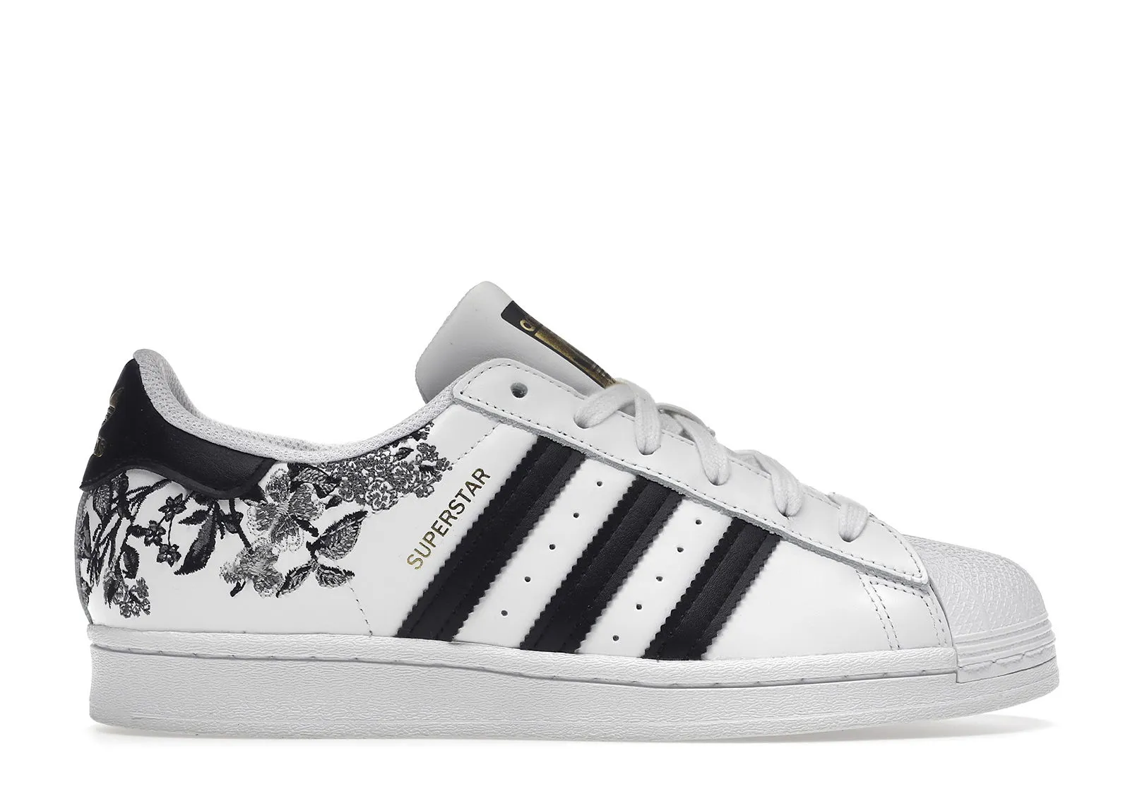 adidas Originals Superstar Black Floral W