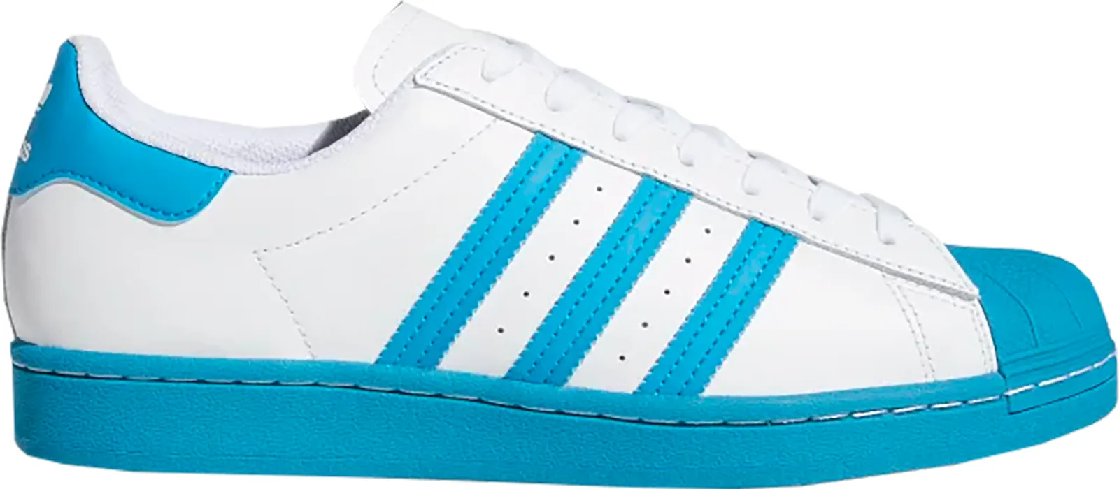 adidas Originals Superstar Cloud White Bold Aqua