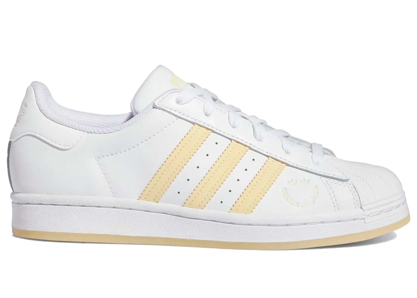 adidas Originals Superstar Cloud White Easy Yellow W