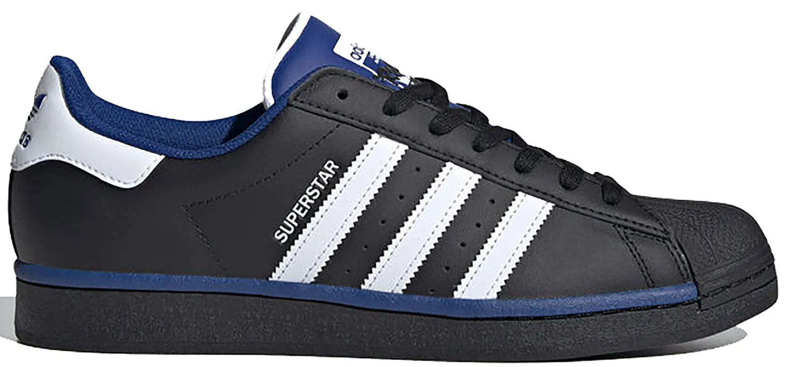 adidas Originals Superstar Core Black Collegiate Royal