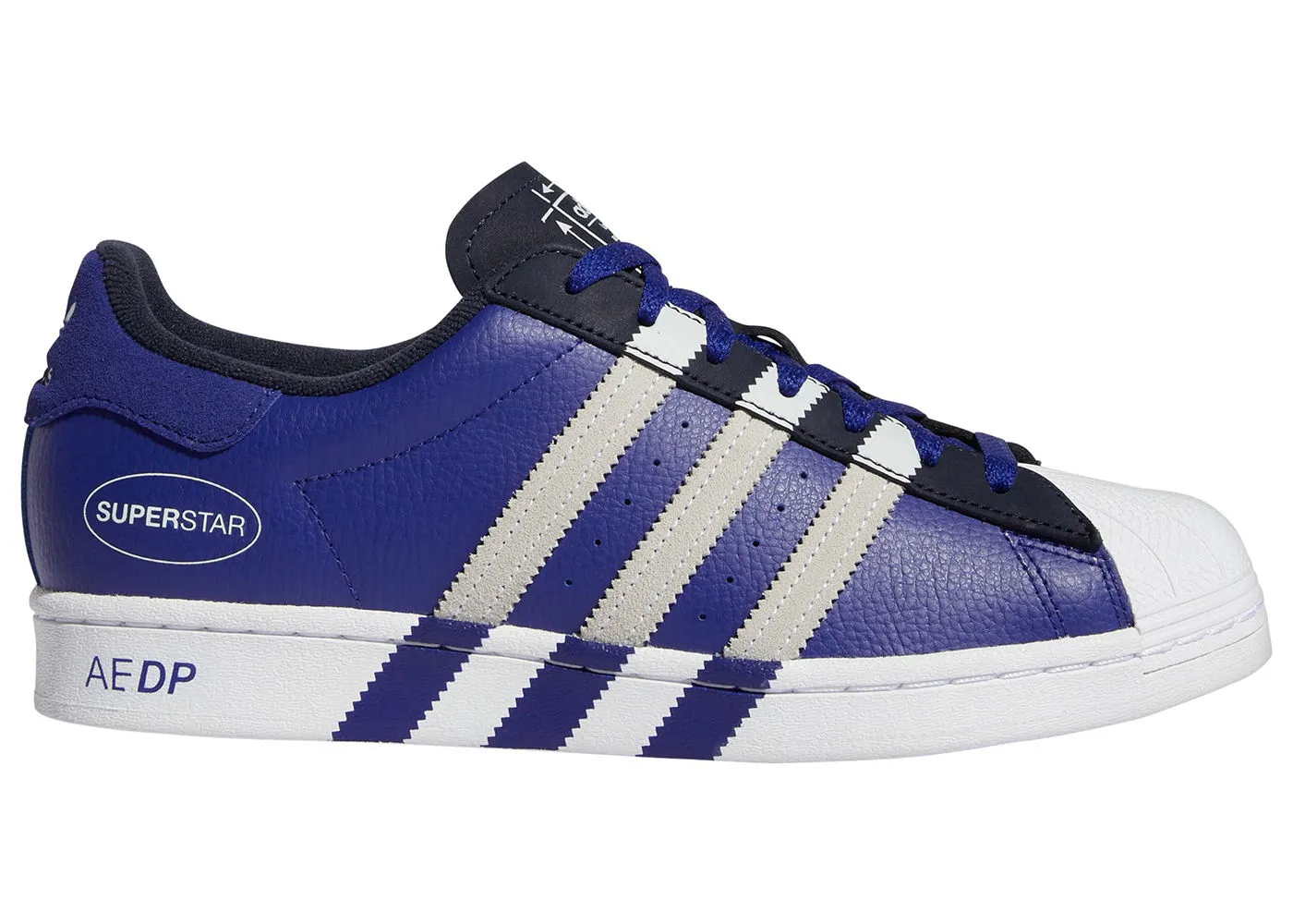 adidas Originals Superstar Extended 3-Stripes Legacy Indigo