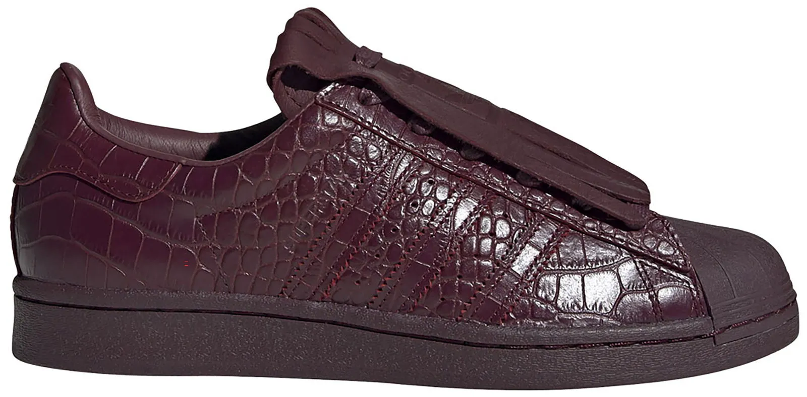 adidas Originals Superstar Fringe Maroon W