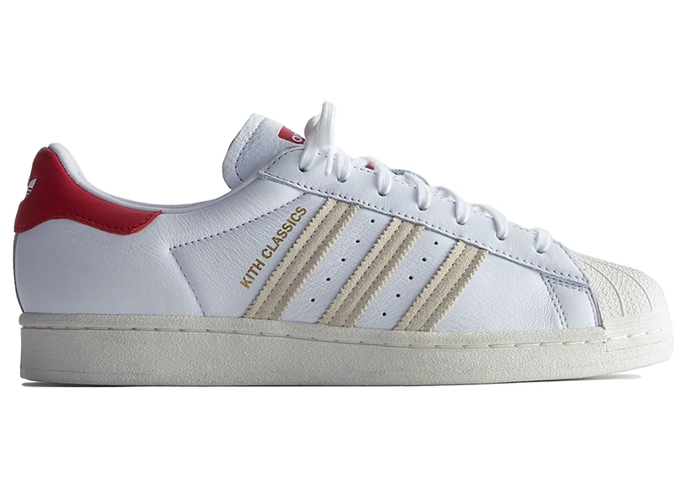 adidas Originals Superstar Kith Classics White Red