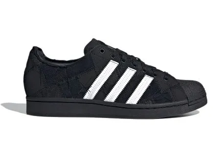 adidas Originals Superstar Patchwork Core Black