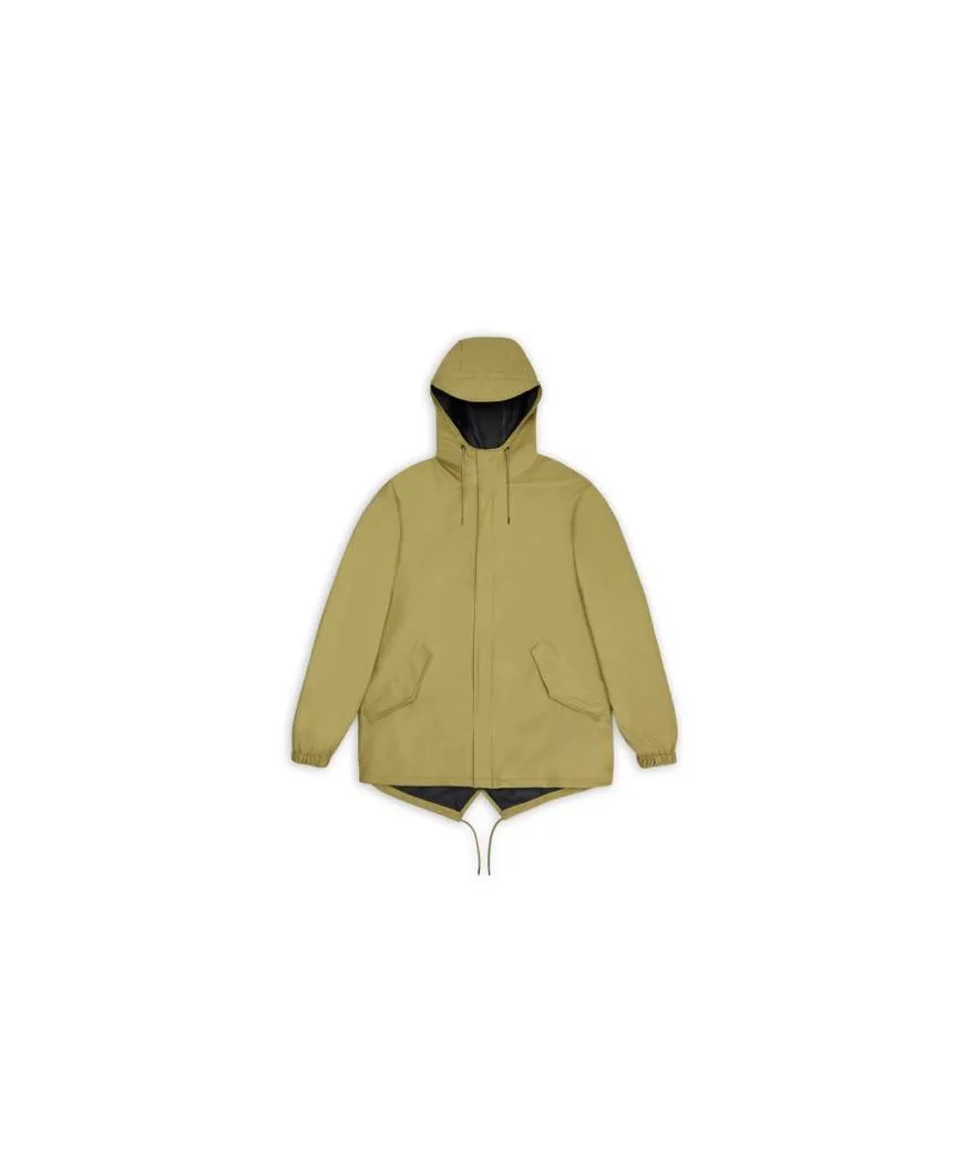 Chubasquero Rains fishtall jacket khaki