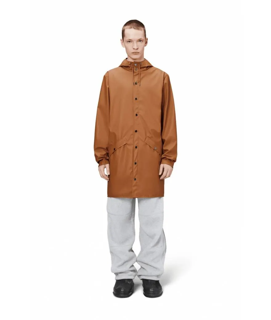 Chubasquero Rains long jacket Rust