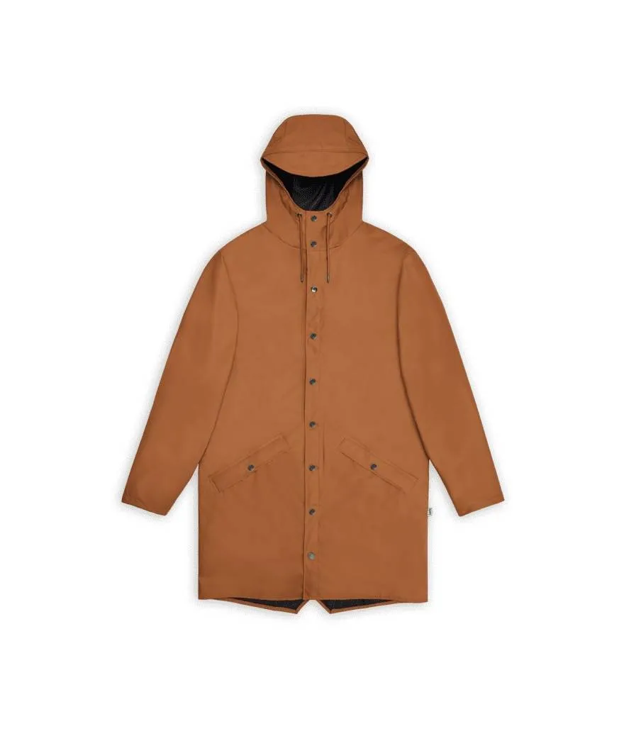 Chubasquero Rains long jacket Rust