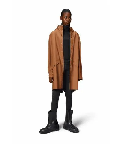 Chubasquero Rains long jacket Rust