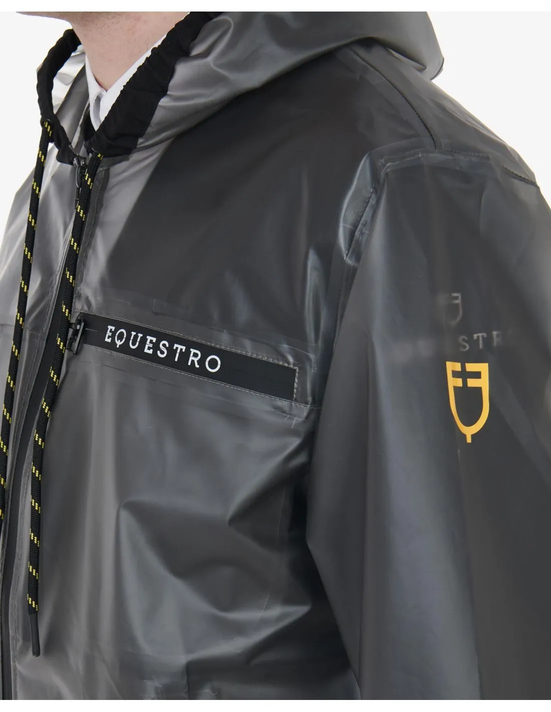 Chubasquero técnico transparente hombre Equestro