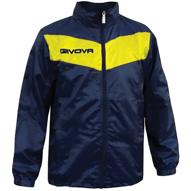 Givova Chubasquero "Rain Scudo" azul marino / amarillo