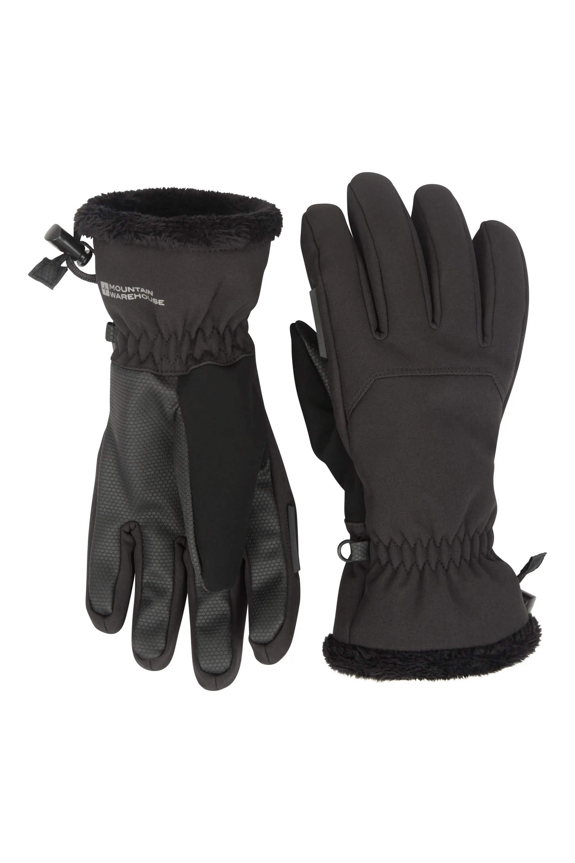 Guantes de esquí shoftshell impermeables para mujer Escalade