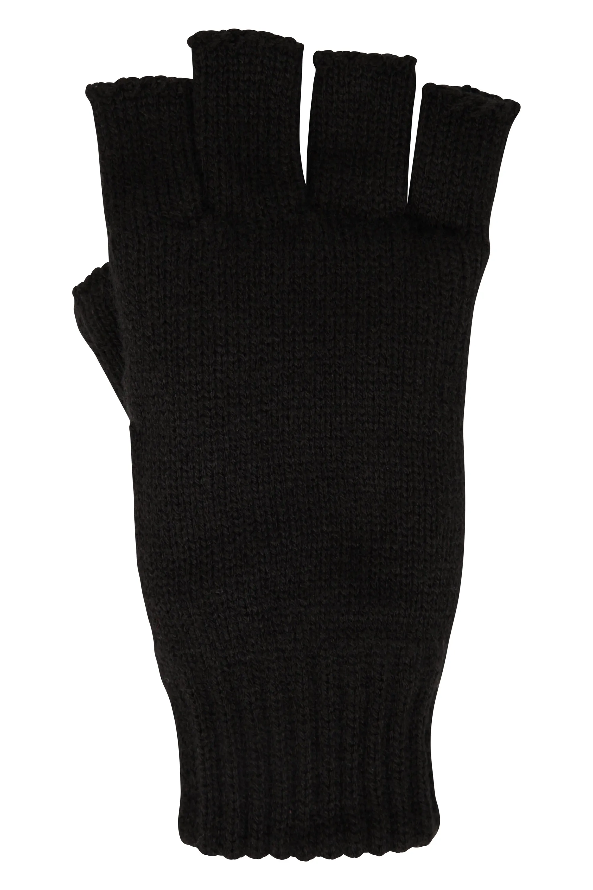 Guantes de punto sin dedos IsoTherm con forro de piel