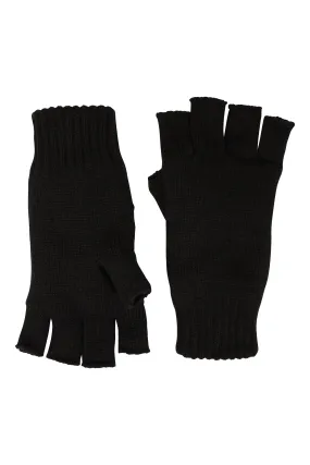 Guantes de punto sin dedos IsoTherm con forro de piel