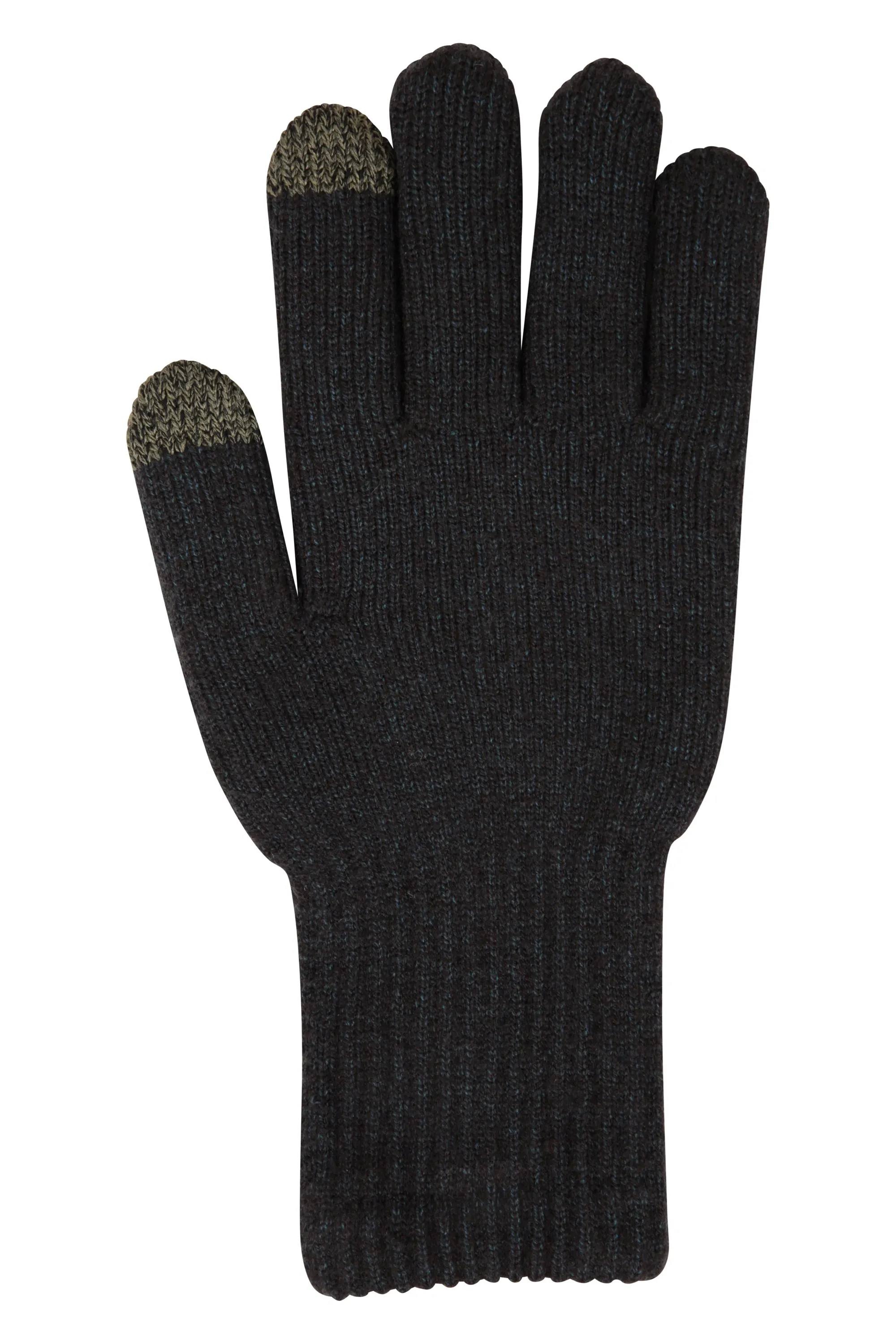 Guantes impermeables de punto para hombre