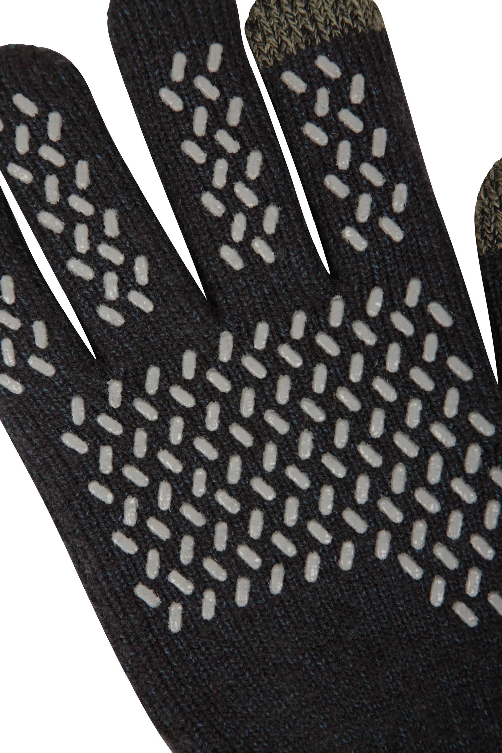 Guantes impermeables de punto para hombre