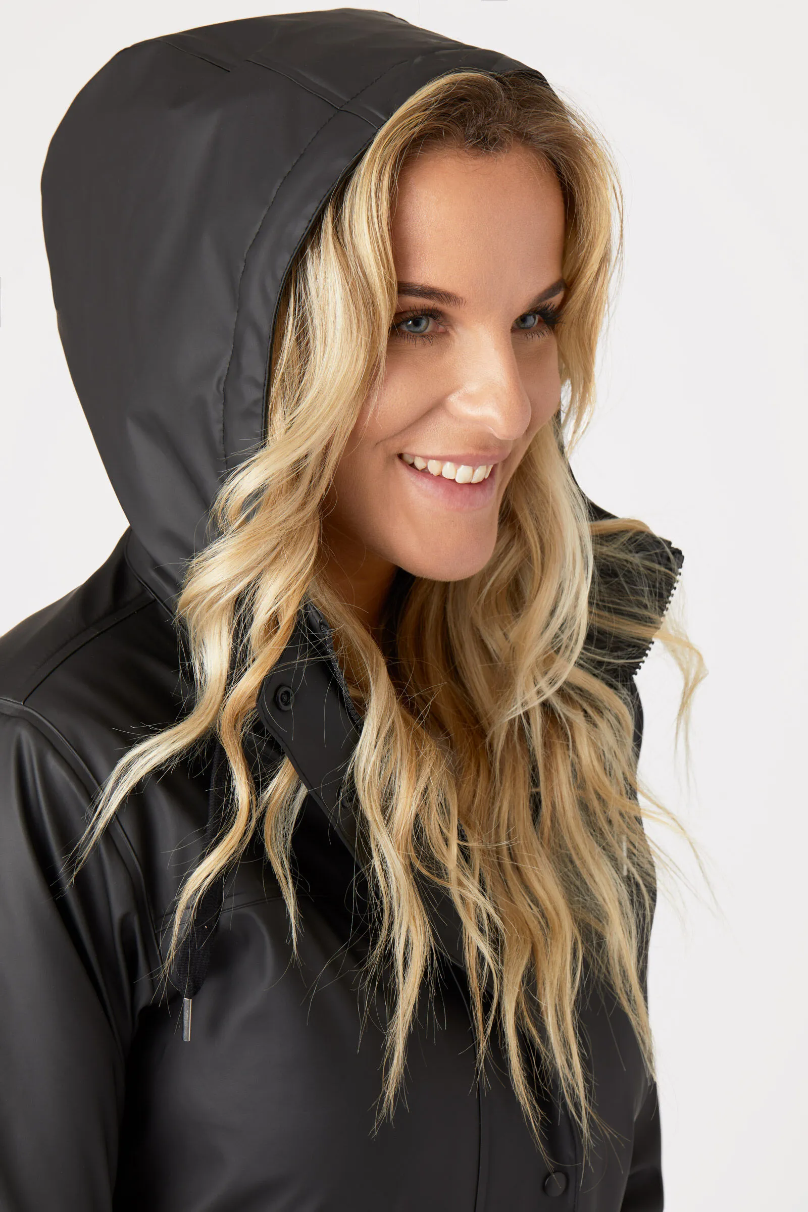 Horze Chubasquero PU con Polar para Mujer Billie