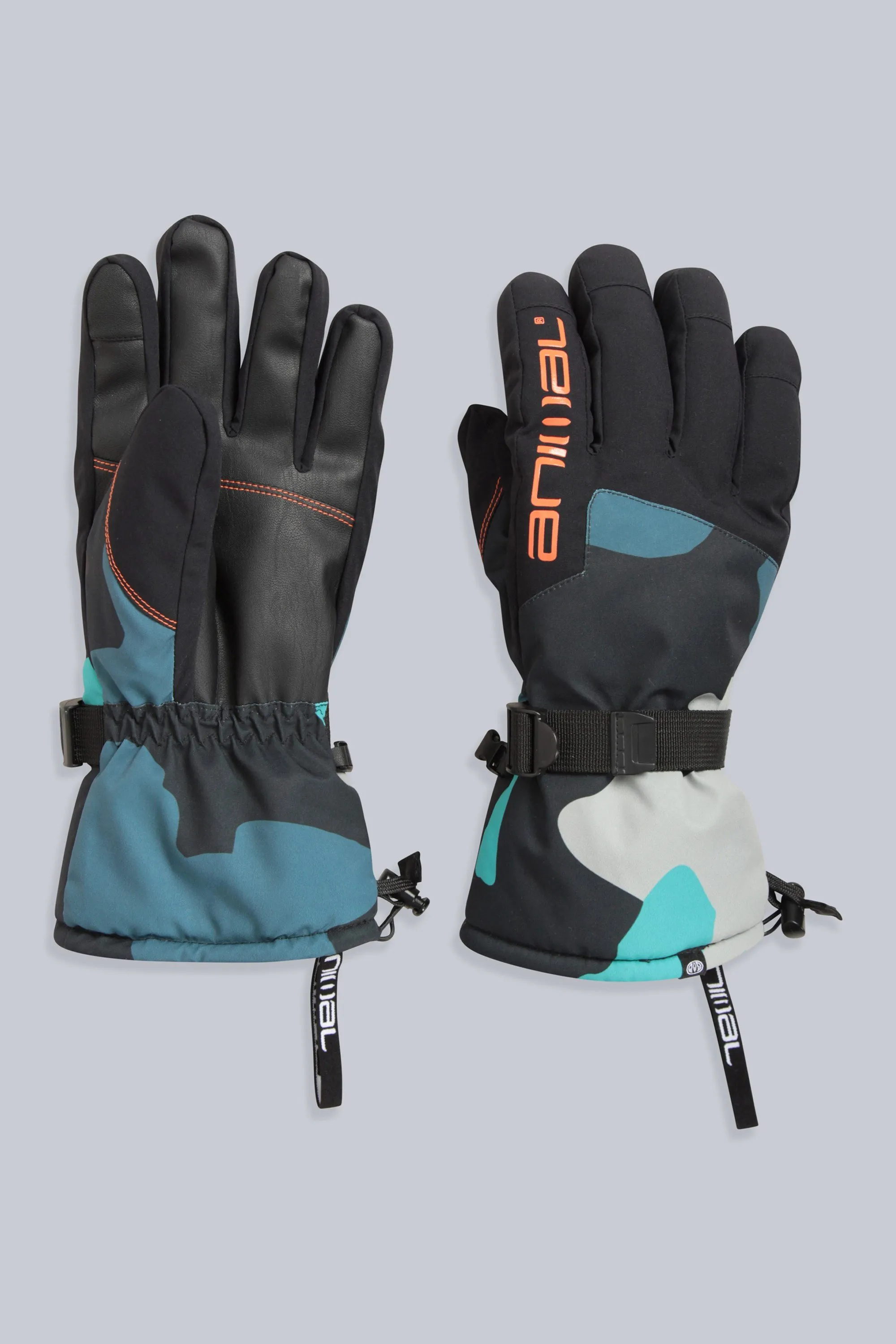 Iced guantes para la nieve para hombre