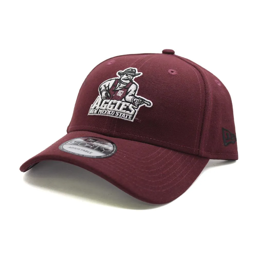 MAZ-New_Era Gorros NCAA 9Forty New_Mexico_State_Aggies Bordo/Bordo