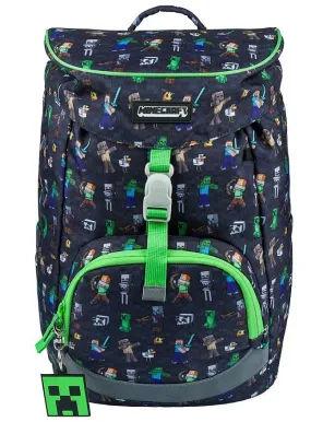 mochila Baagl Airy - Minecraft - boy´s