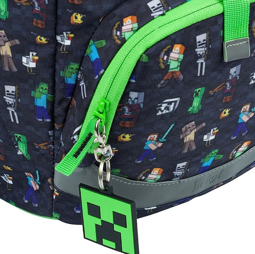 mochila Baagl Airy - Minecraft - boy´s