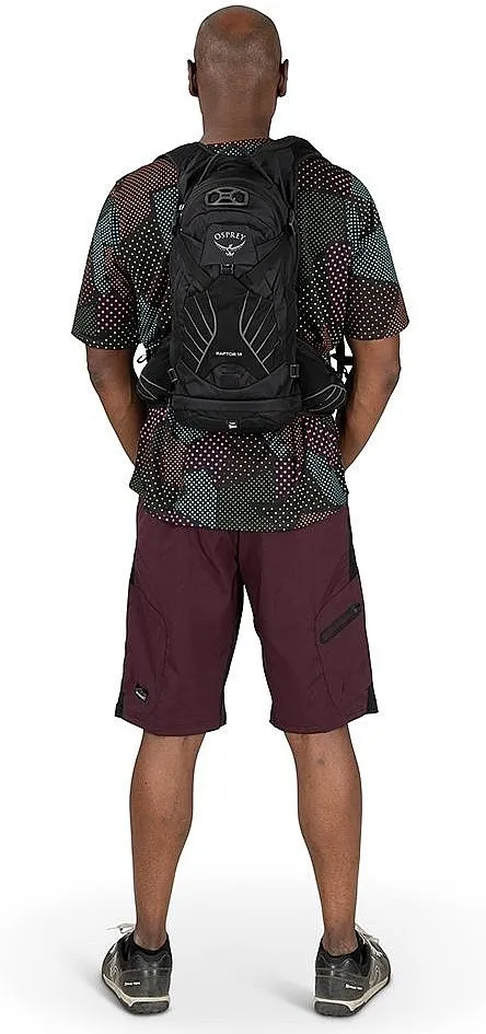 mochila Osprey Raptor 14 - Black - men´s