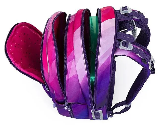 mochila Topgal CODA 24007 - G/Purple/Pink - girl´s