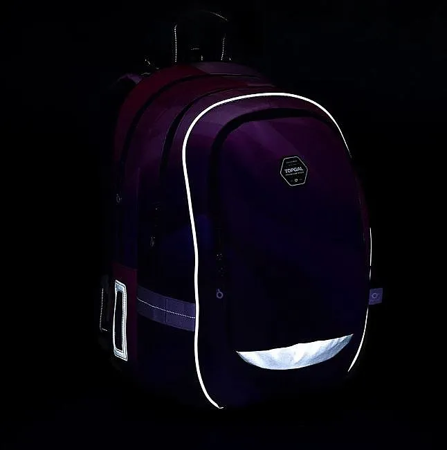 mochila Topgal CODA 24007 - G/Purple/Pink - girl´s