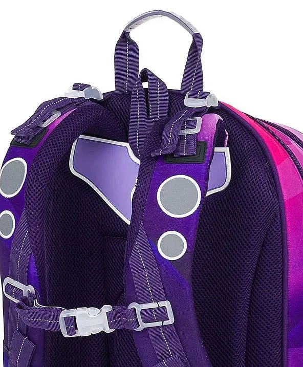 mochila Topgal CODA 24007 - G/Purple/Pink - girl´s