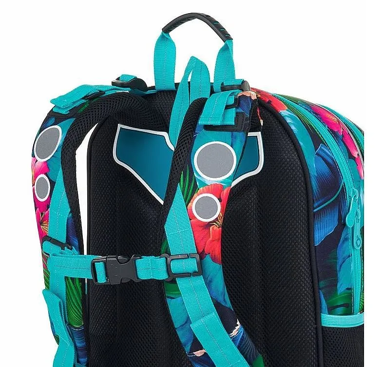 mochila Topgal ELLY 24004 - G/Blue/Green - girl´s