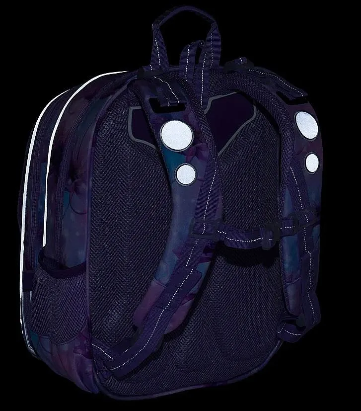 mochila Topgal ELLY 24050 - Purple/Flowers - girl´s