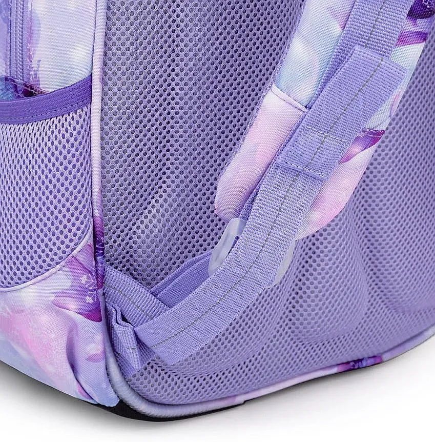 mochila Topgal ELLY 24050 - Purple/Flowers - girl´s