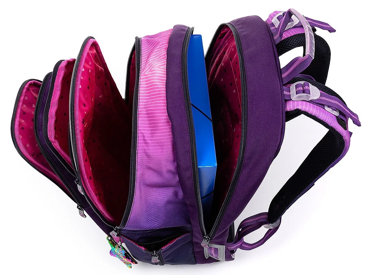 mochila Topgal LYNN 20008 - G/Violet - girl´s