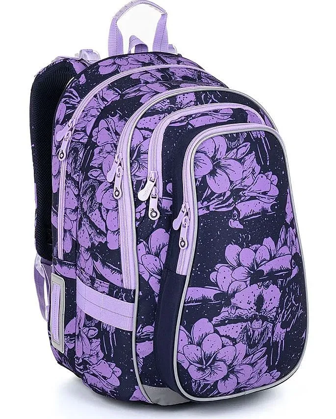 mochila Topgal LYNN 23008 - G/Black/Violet - unisex junior