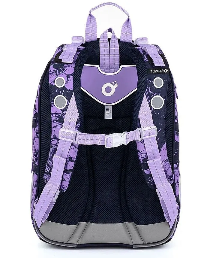 mochila Topgal LYNN 23008 - G/Black/Violet - unisex junior