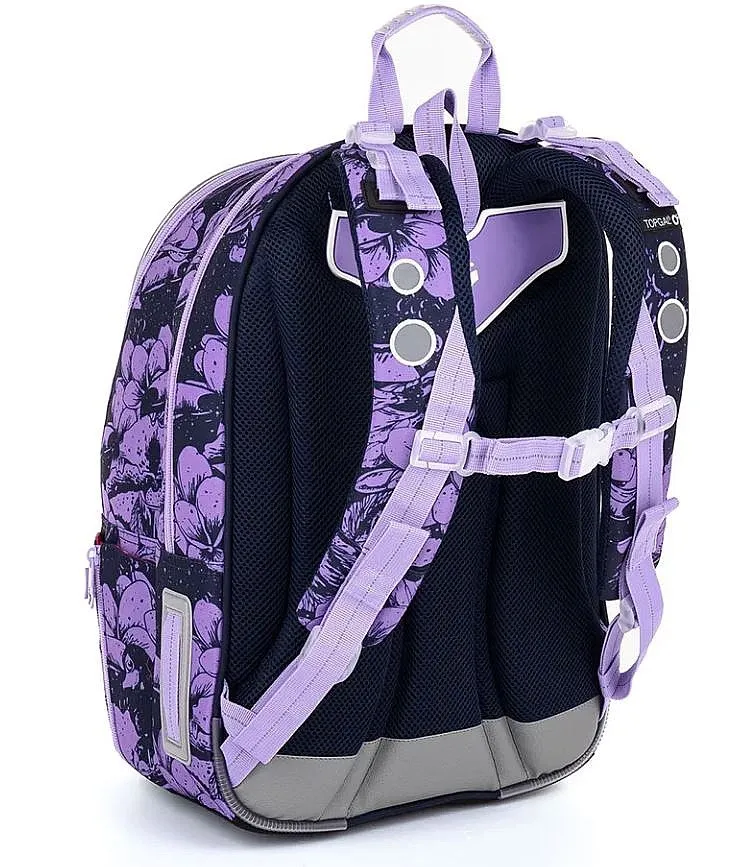 mochila Topgal LYNN 23008 - G/Black/Violet - unisex junior