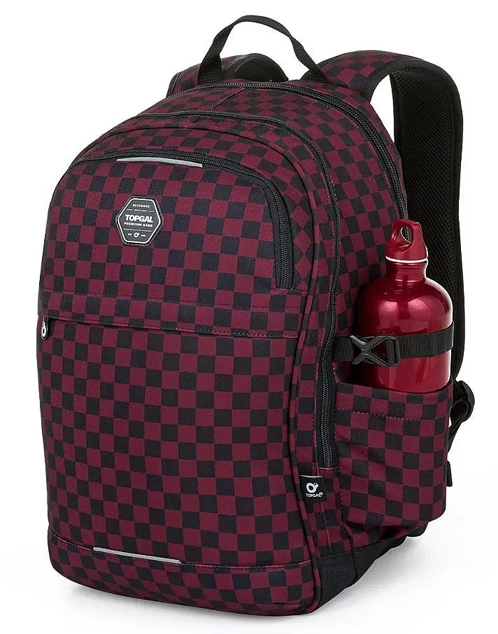 mochila Topgal RUBI 24027 - G/Red/Black