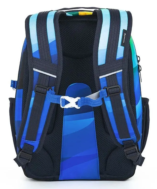 mochila Topgal YUMI 22037 - B/Blue/Black/Green