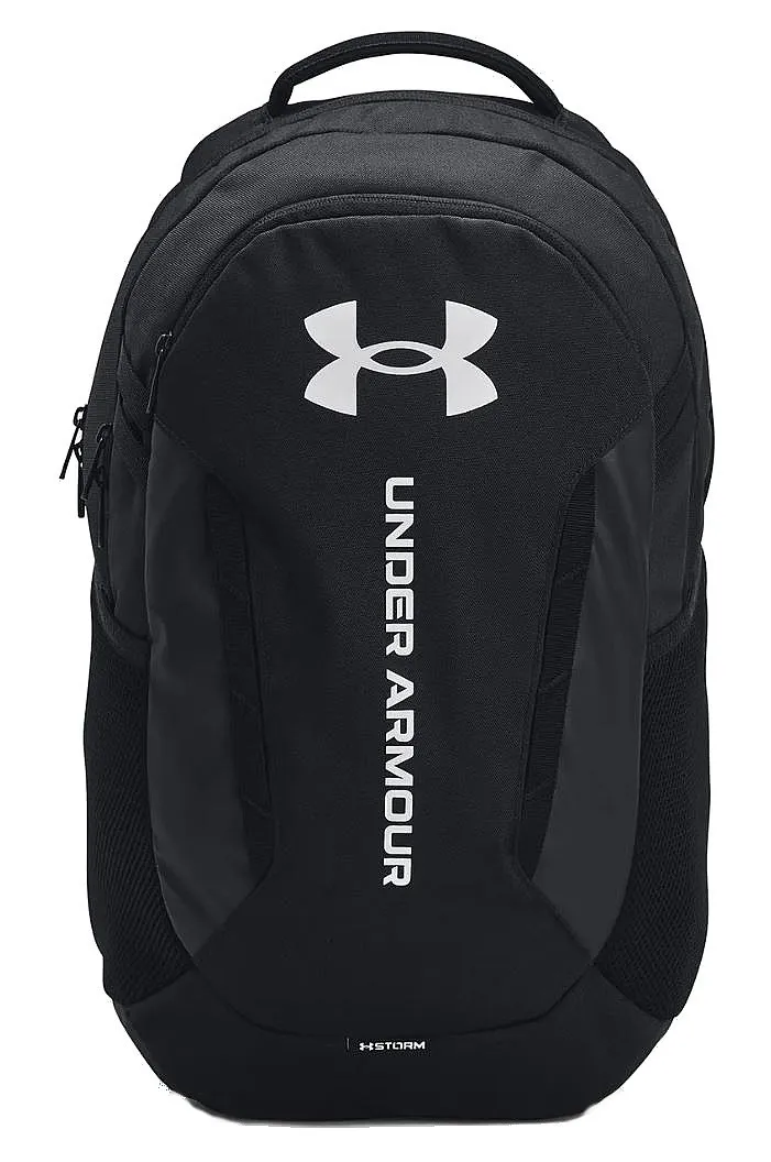 mochila Under Armour Hustle 6.0 - Black/White