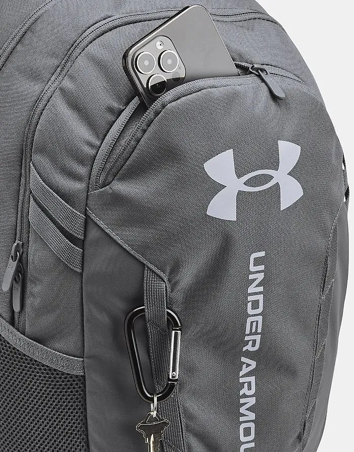 mochila Under Armour Hustle 6.0 - Castlerock/Steel