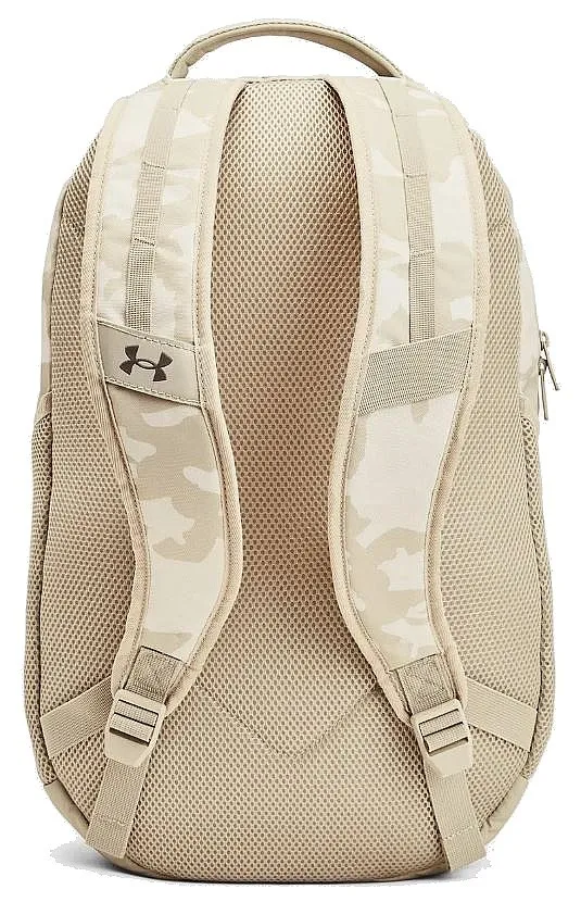 mochila Under Armour Hustle 6.0 - Summit White/Taupe Dusk